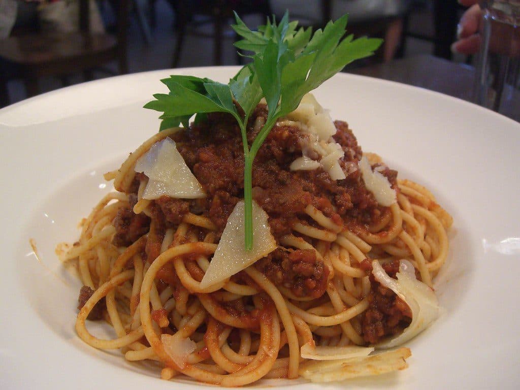Pâtes bolognaise