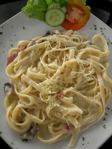Pâtes au boursin