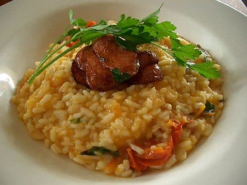 Risotto au chorizo