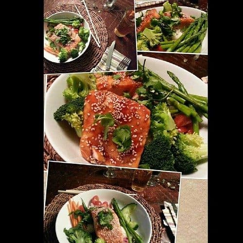 Riz au saumon