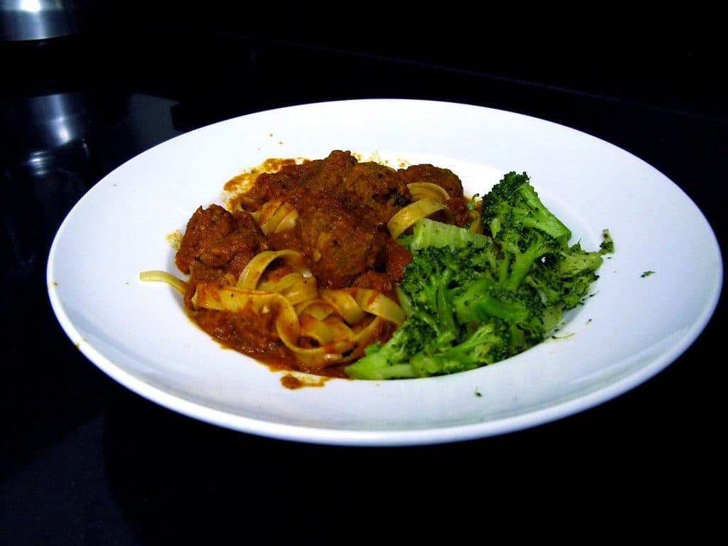Boulettes aux petits pois