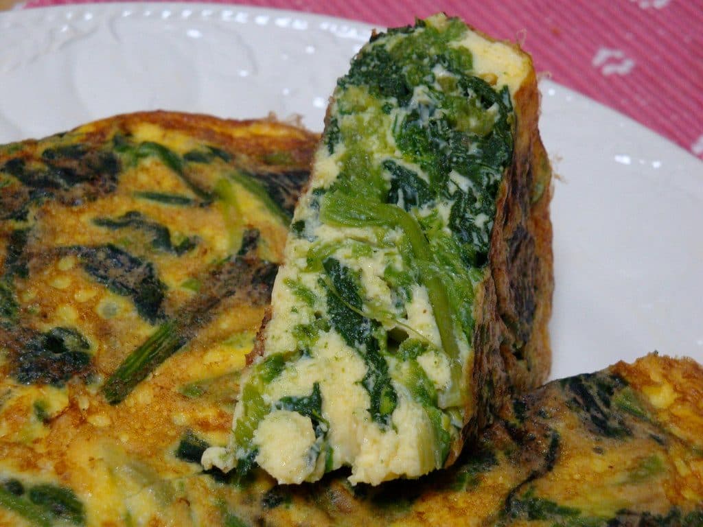Omelette aux légumes