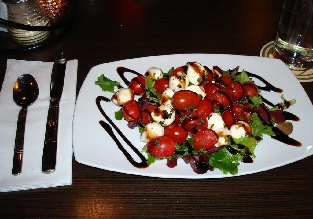 Salade tomate mozzarella